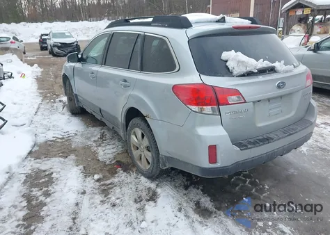 2012 Subaru Outback 3.6R Limited z USA, uszkodzony, nr VIN 4S4BRDKC3C2252343